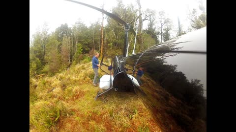 Te Waiti hill bivy flight