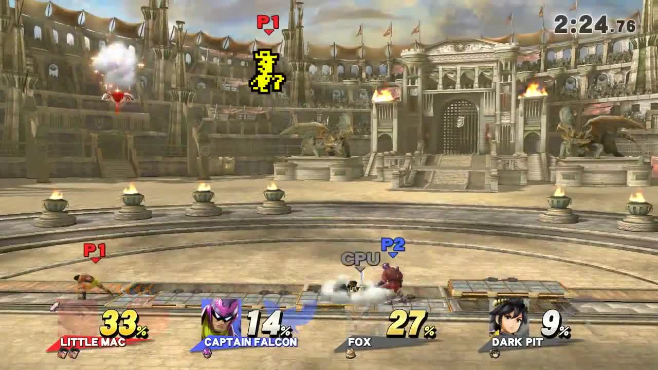 Super Smash Bros 4 Wii U Battle217