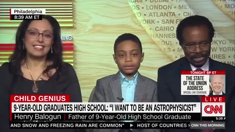 Child genius gets advice from astrophysicist Neil DeGrasse Tyson