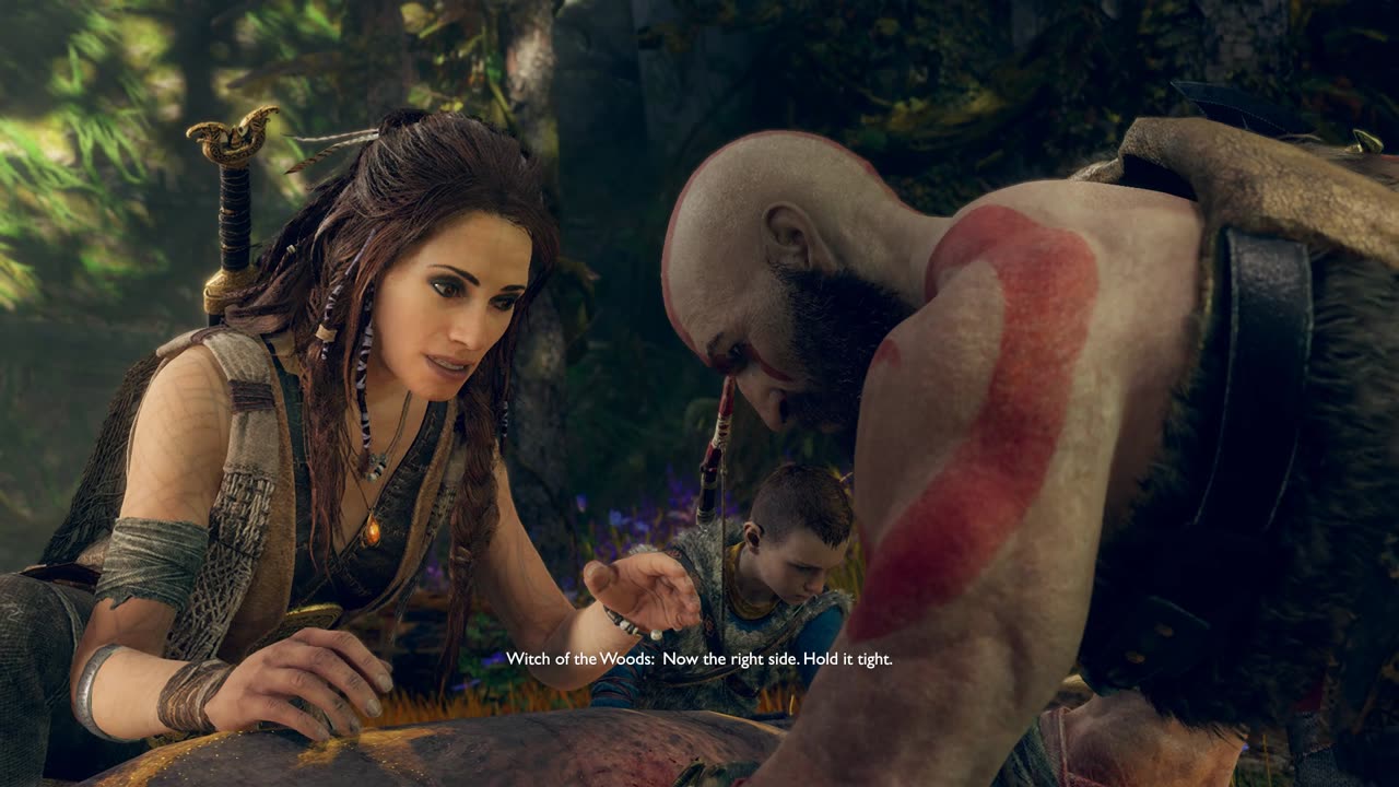 God of War (2018) First Time Meeting Freya