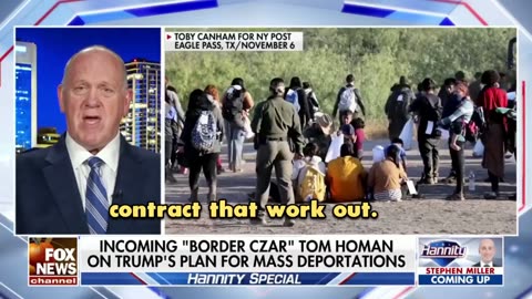 Czar Tom Homan: Private firms will assist with the deportation operation