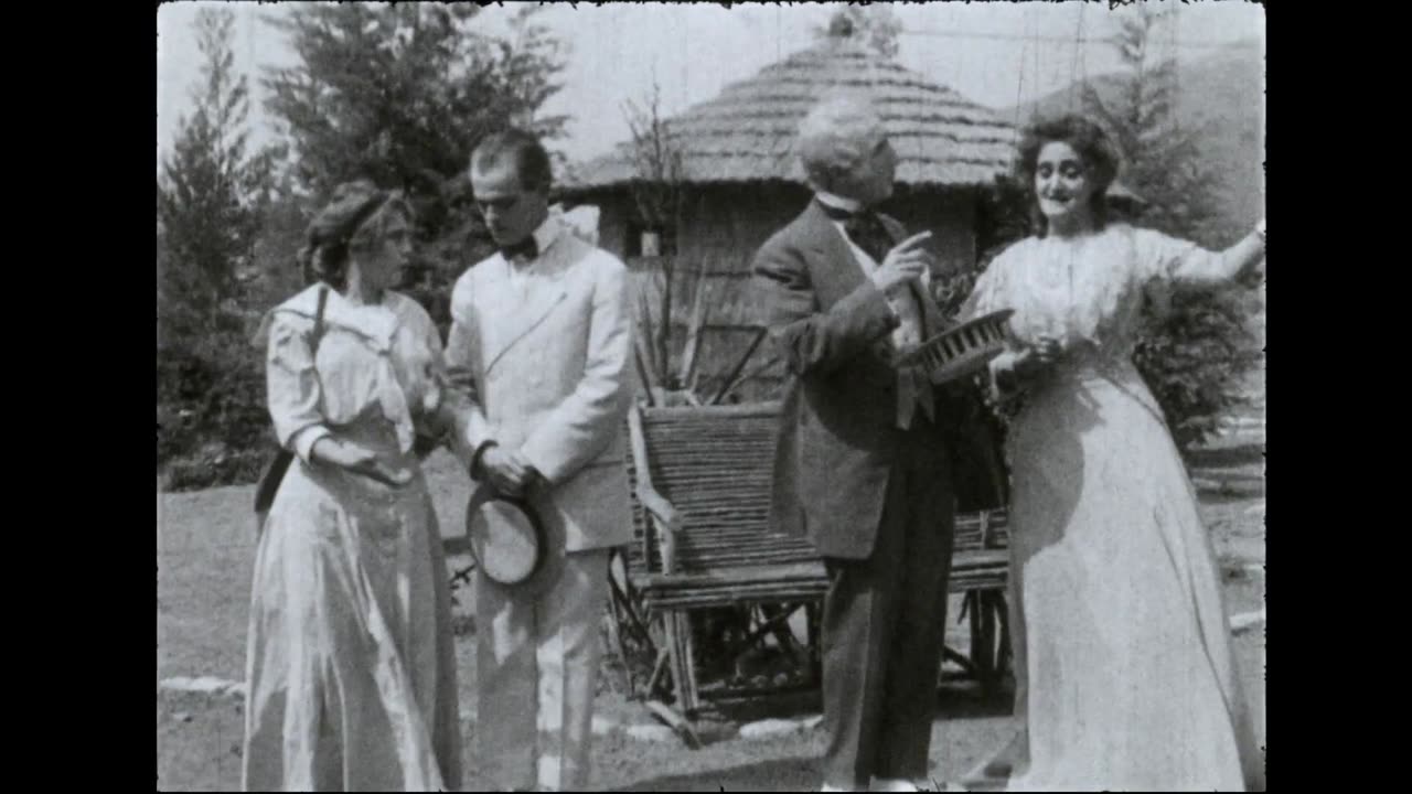 May & December (1910 Original Black & White Film)