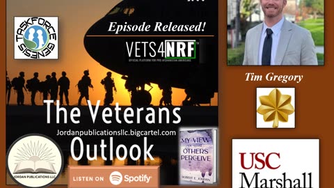 The Veterans Outlook Podcast Featuring Tim Gregory (Episode #78).