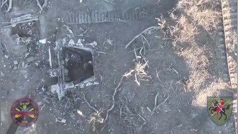 Landing a Grenade Perfectly into a Russian Dugout