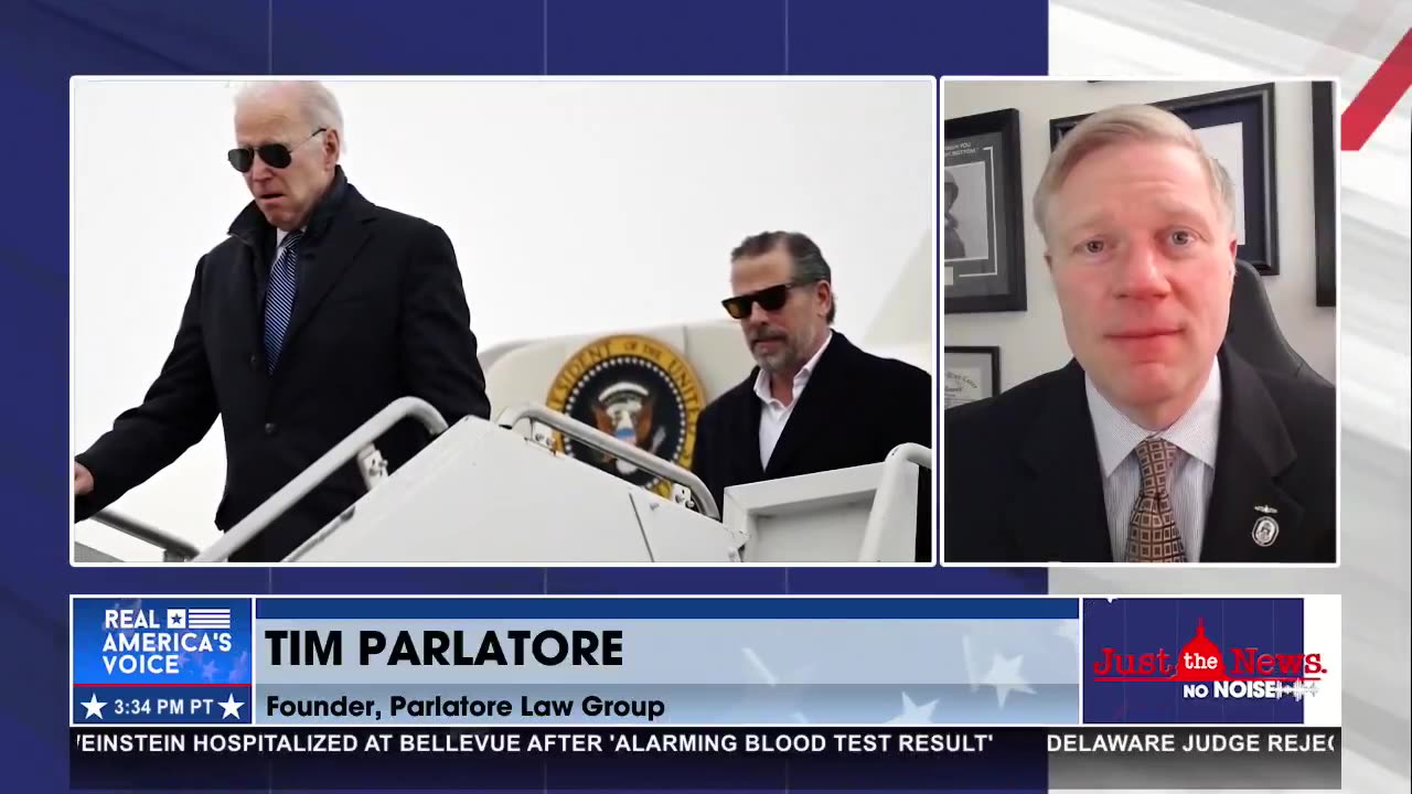 Tim Parlatore predicted Biden would pardon Hunter after first son took plea deal in tax evasion case