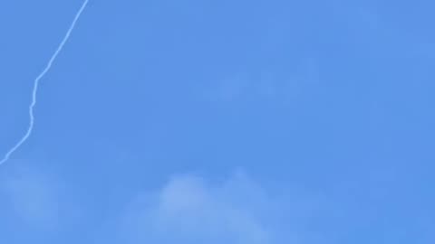 A large barrage of rockets was fired from Lebanon at the Karmiel area in the