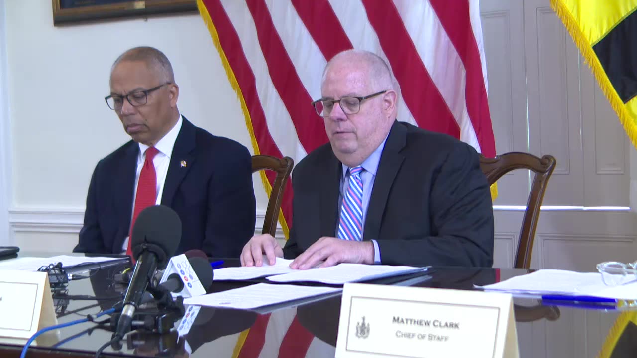 Larry Hogan March 10, 2020 COVID-19 Livestream