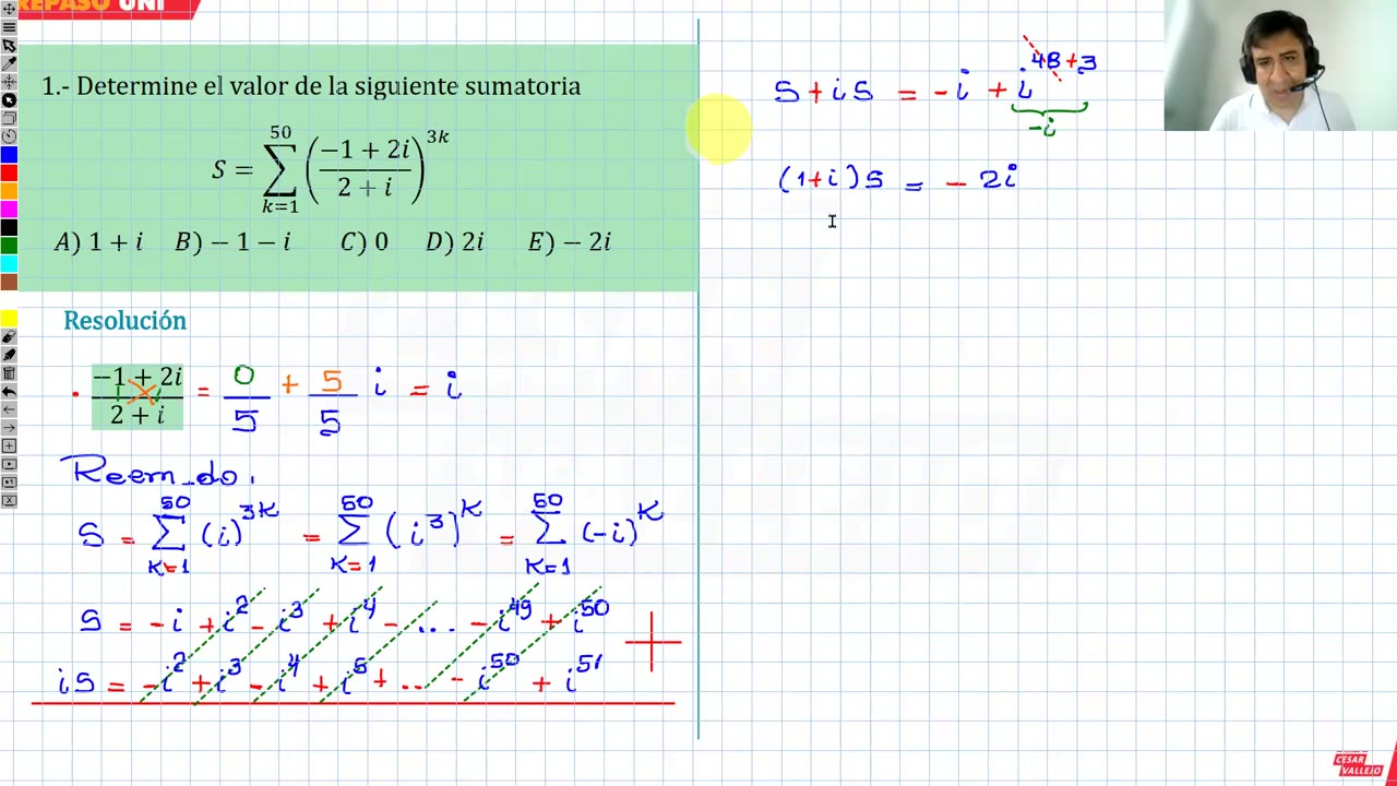 REPASO VALLEJO 2024 | Semana 01 | Álgebra S1