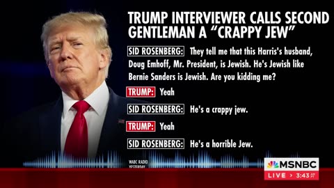 Journalist Slams Trump’s Controversial Remarks on Jewish Voters: ‘Deeply Offensive’ Reaction!"