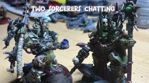 Two sorcerers chatting