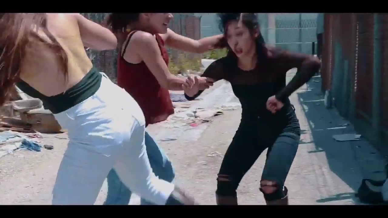 3 GIRLS VS 1 - Martial Arts Fight Scene | Netflix Film 2024