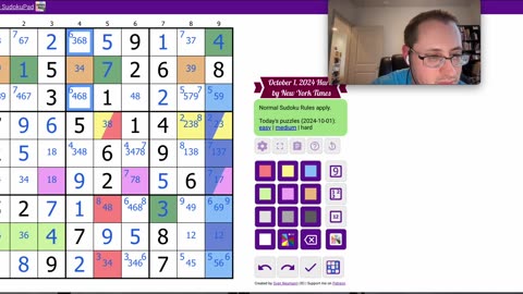 Sudoku 2024 10 01 hard