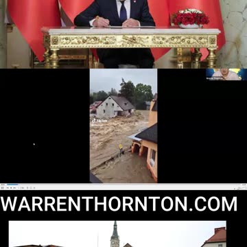 TUSK GIVES FLOOD MONEY TO UKRAINE WWW.WARRENTHORNTON.COM