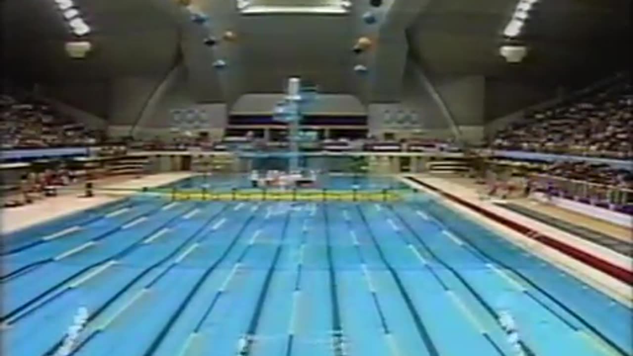 September 22, 1988 - Olympic Medal Ceremony : USA's Janet Evans Gets Gold in 400m Individual Medley