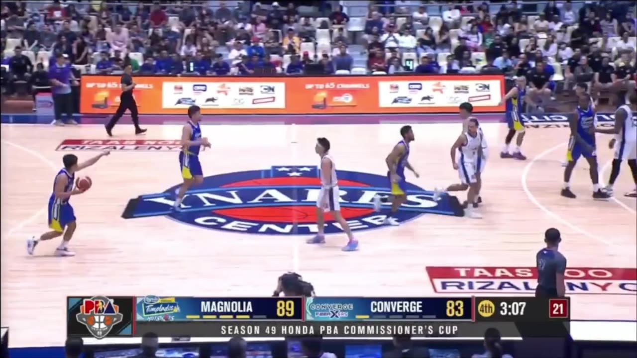 Magnolia Hotshots vs Converge FiberXers - 4th Quarter | PBA Commissioner's Cup