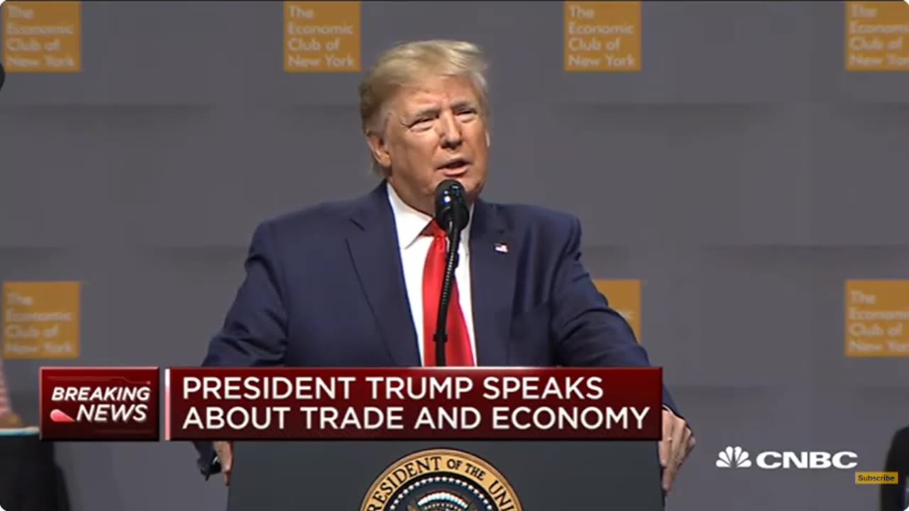 Trump Speaks About The Economic Boom His Policies Created