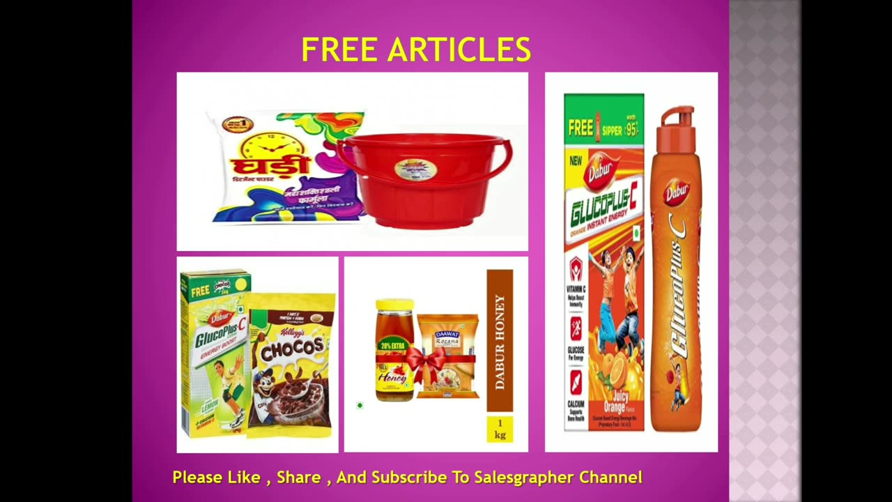 SALES PROMOTION IN FMCG PART 1 - CONSUMER PROMOTION