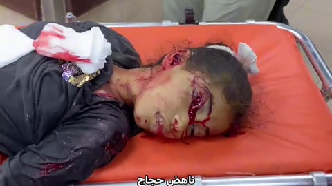 A girl martyred was targeted by a displaced mourning tent in Al-Baraka area