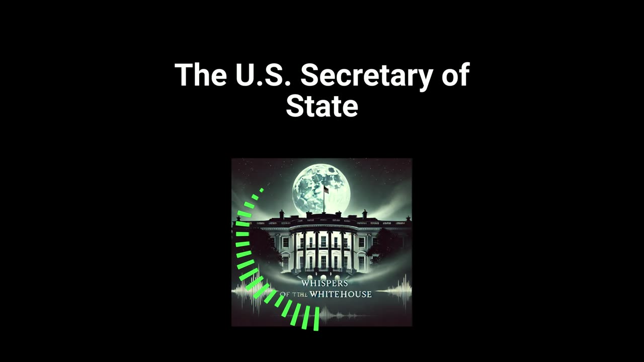 The U.S. Secretary of State