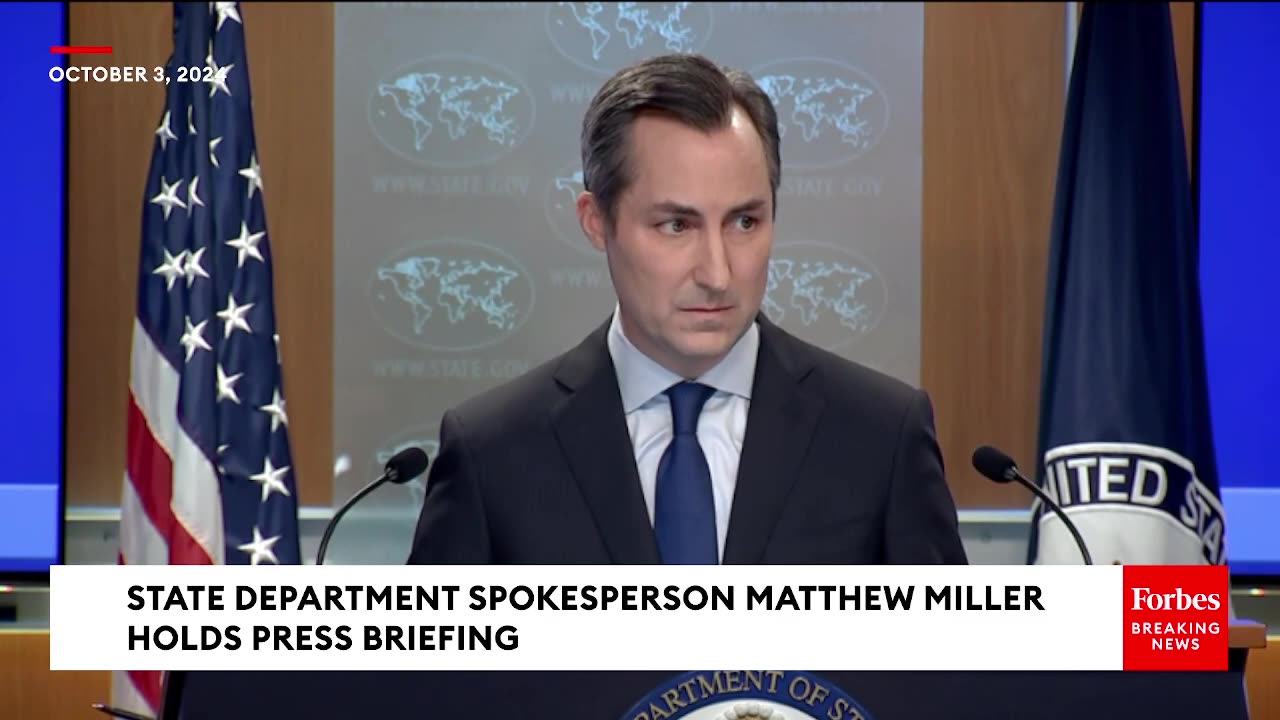 State Department Spox Responds To Israels Operations- We Support Israels Right To Defend Itself