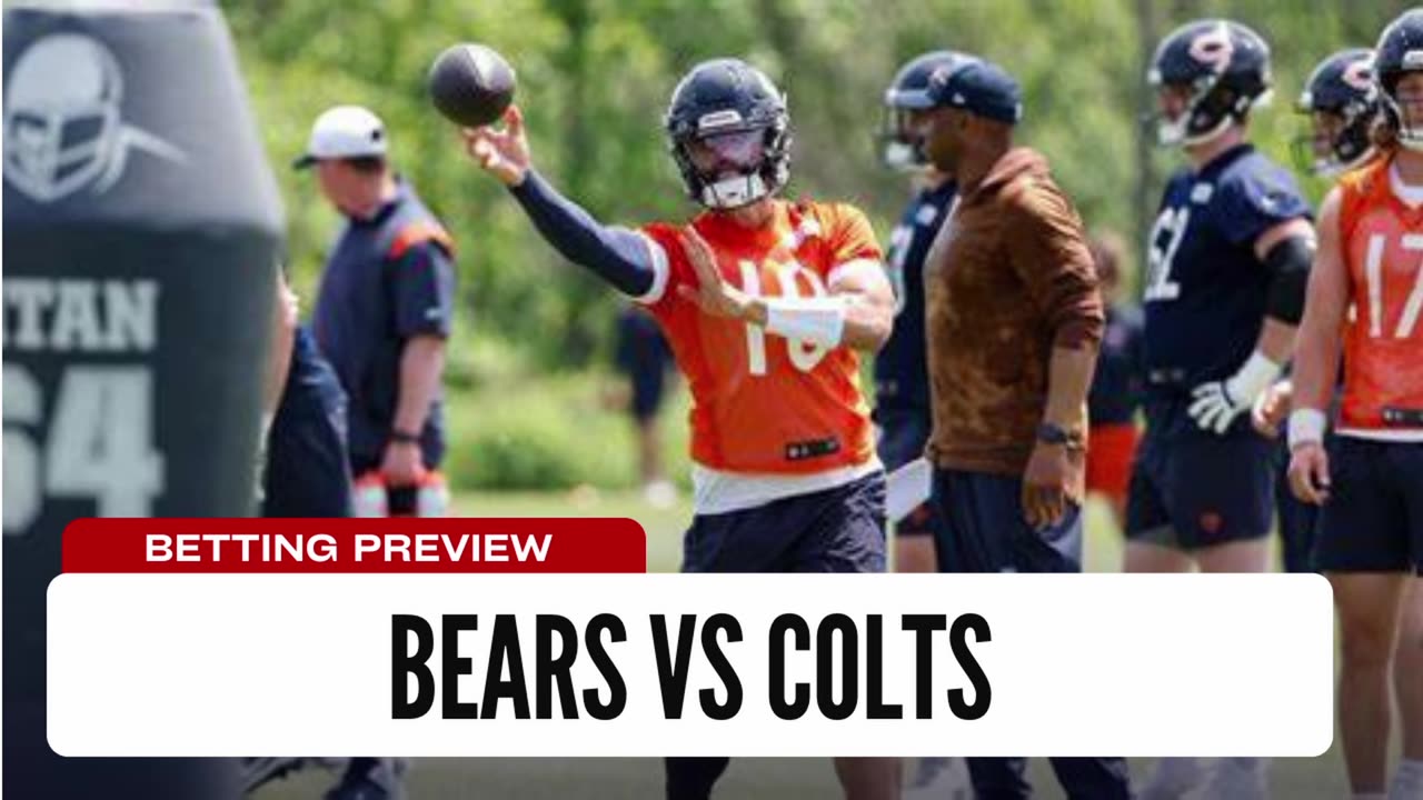 Can The Colts Get Their First Win? - Bears vs Colts NFL Week 3 Betting Preview