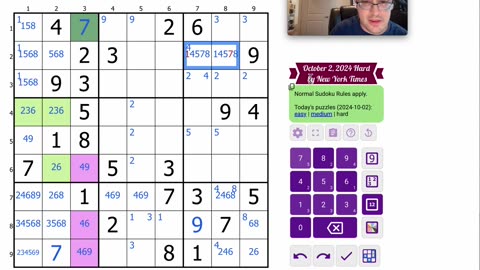 Sudoku 2024 10 02 hard