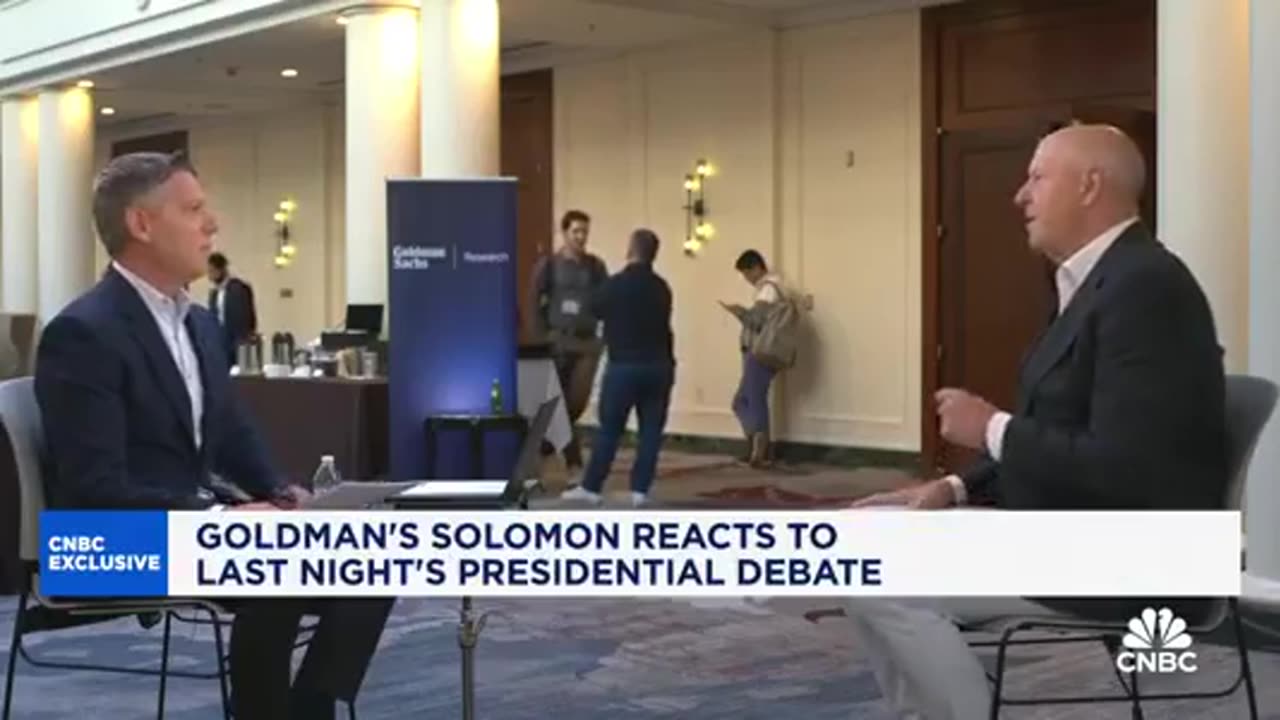 Kamala Humiliated After Goldman Sachs CEO DENIES Her Debate Claims