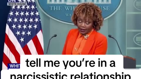 Tell me you're in a narcissistic relationship