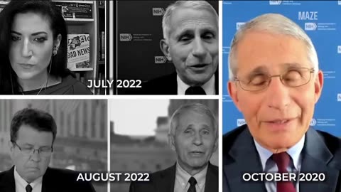 Fauci rewrites his history..