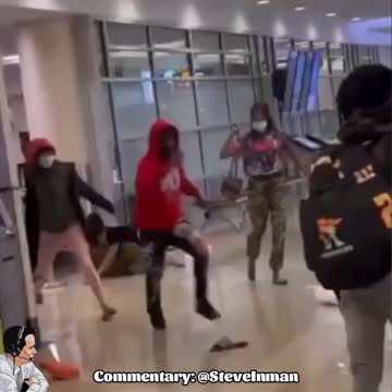 One Of Many Classic Airport Brawls