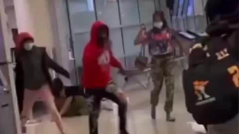 One Of Many Classic Airport Brawls