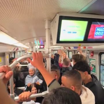 “Hit them and feed them knives”, chant Islamists on Berlin subway. Islam is a