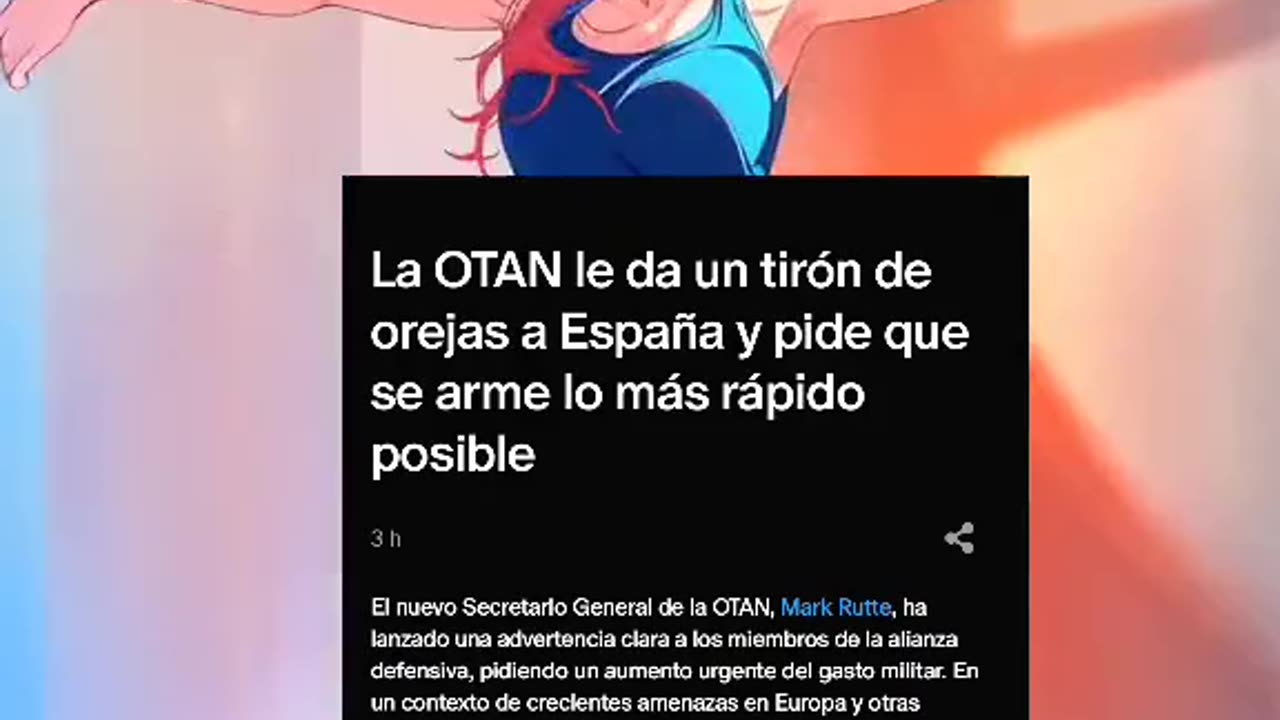 La #OTAN le da un tirón de orejas a #España y pide que se arme lo más rápido posible