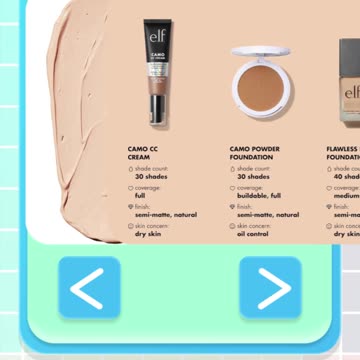 e.l.f. Flawless Finish Foundation, Lightweight & Medium Coverage, Semi-Matte Finish, Snow