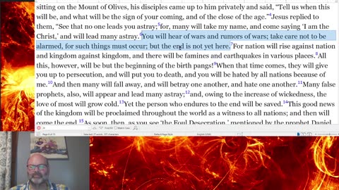 Wars and rumor of wars