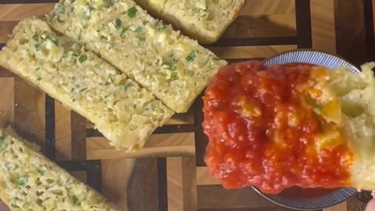 Ketchup with strange bread