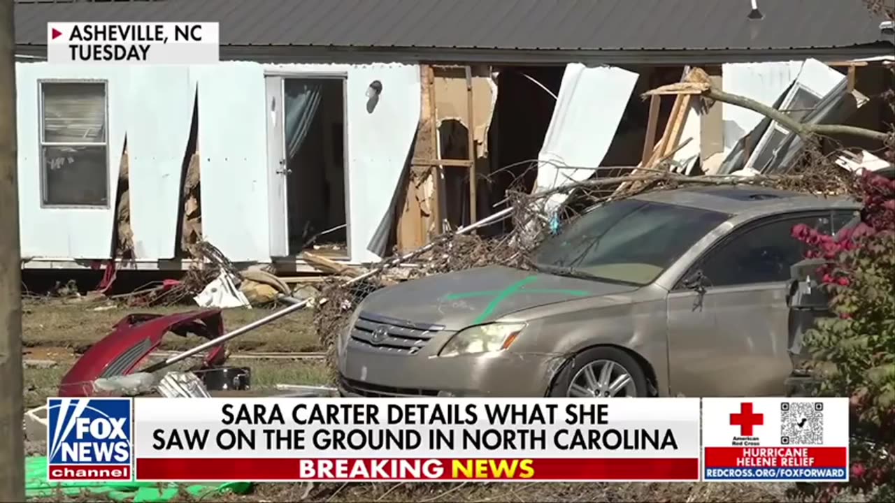 Sara Carter Details The Devastation In North Carolina