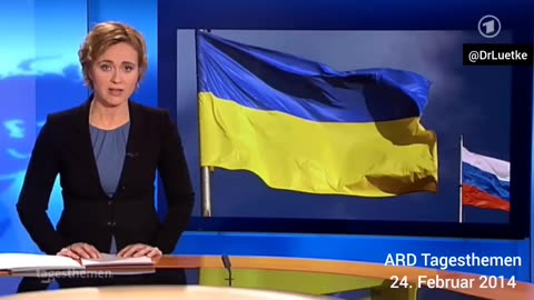 Am 24. Februar 2014 analysierten die tagesthemen die Situation in der Ukraine unvoreingenommen.