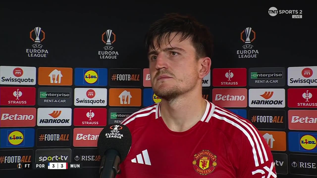 Harry Maguire calls out Man United players for conceding too often in short spells.