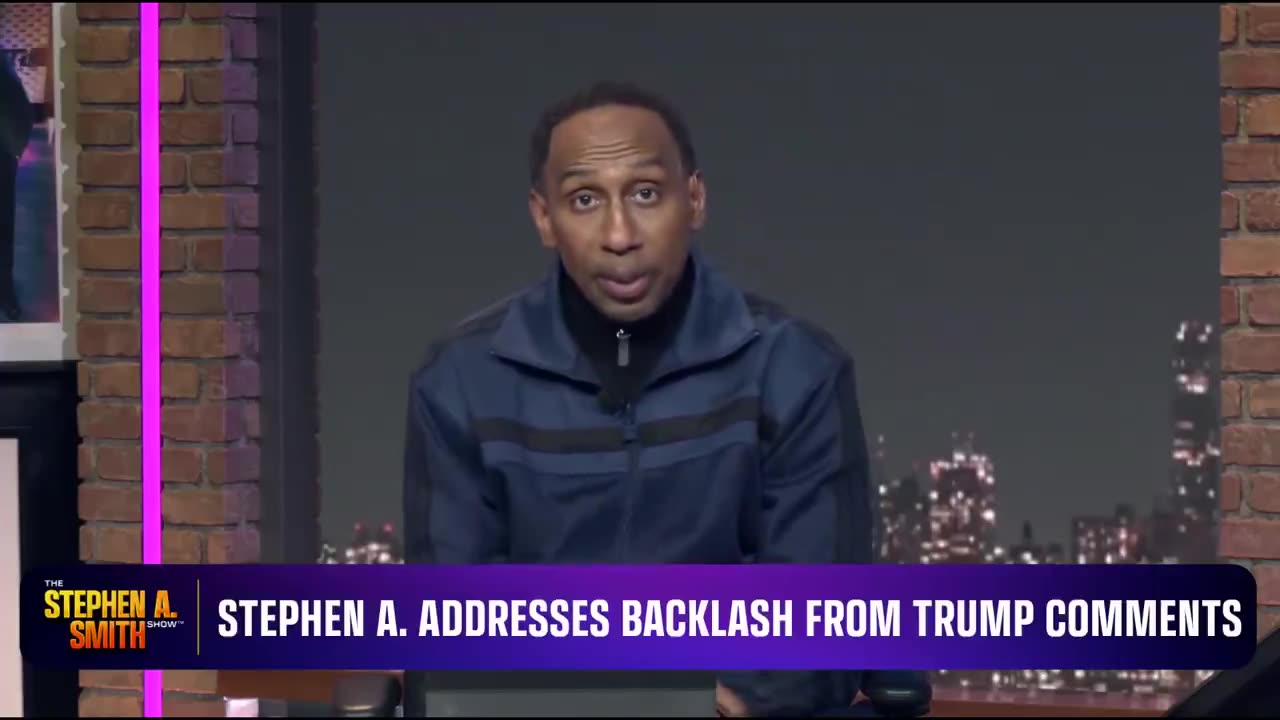 Sad! Stephen A. Smith Walks Back Comments Defending Trump