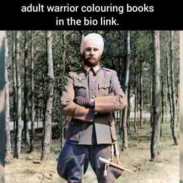 Free Indian Legionof Germany rare#Colourized footage🇮🇳🇩🇪🎥
