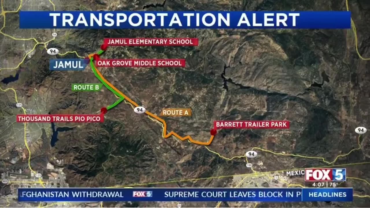 Illegal invaders are hunting down school buses filled with American Children!