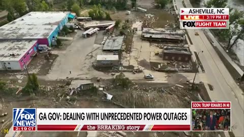 Georgia governor says Helene caused 'unprecedented' power outages in his state