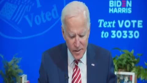 Biden Admits Fraud 2020