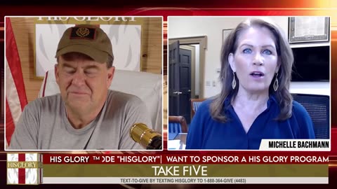 Pastor Dave w/ Michelle Bachmann on Regent's New Institute for Israel Studies on Take FiVe