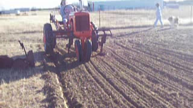 1948 Allis Chalmers C working in the Garden