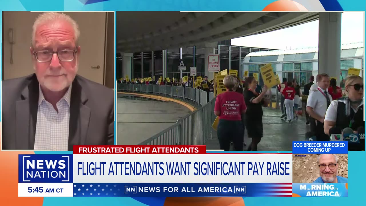 What needs to happen before flight attendants walk off job? | Morning in America