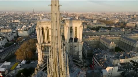 Repaired Notre Dame Cathedral unveiled after devastating fire