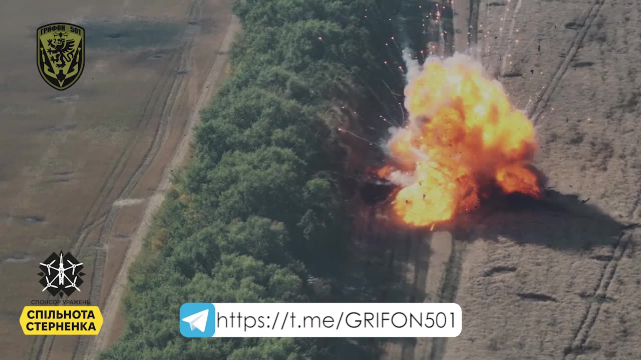 Russian APC Detonates Into Insane Fireball