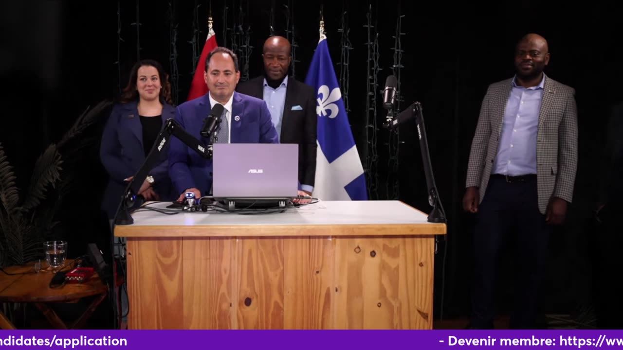 Le porte-parole du PPC pour le Québec, Daniel Brisson, rencontre quelques futurs candidats québécois